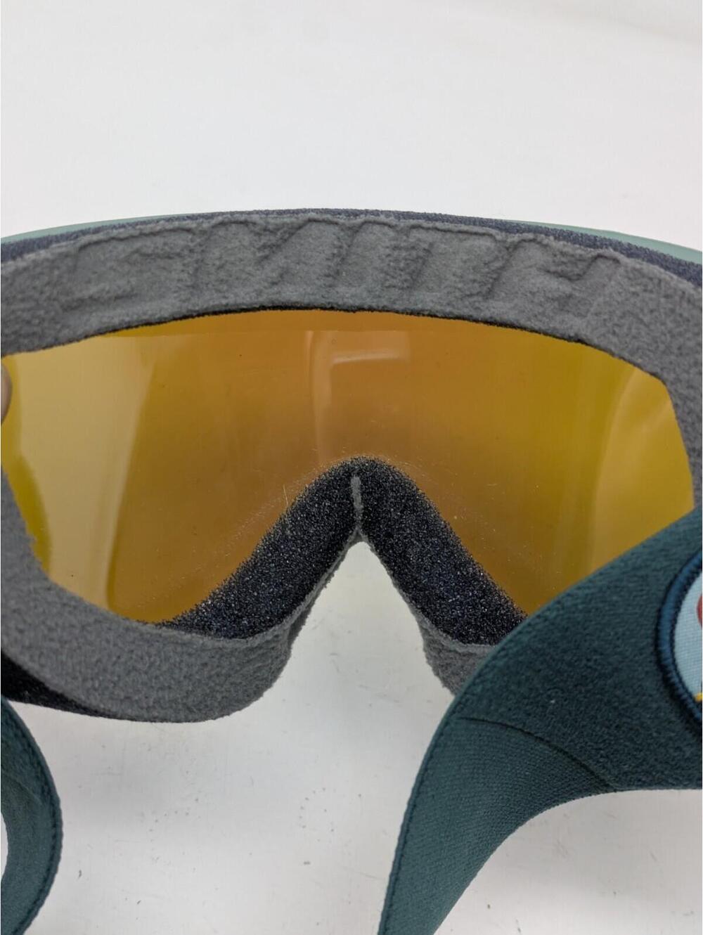 Smith Optics Blazer Snow Goggles Green W/ Mirror Lens - Picture 6 of 7